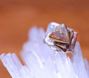 boulder-opal-ring-silver-gold-kalled-kasso