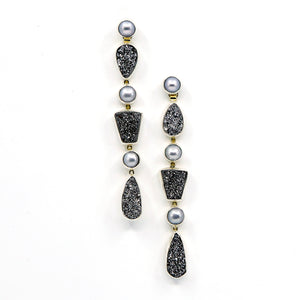 drusy-quartz-earring-long-pearl-silver-18k-gold-kalled