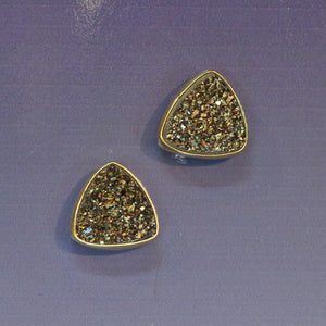 Moonbeam Drusy Earrings
