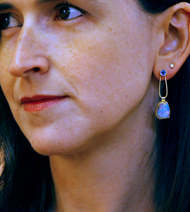 opal-earring-tanzanite-gold-kalled-kasso