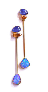 opal-earring-gold-tanzanite-natural-topaz-kalled-kasso