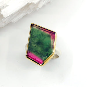 watermelon-tourmaline-ring-22k-gold-sterling-silver-half-round-band